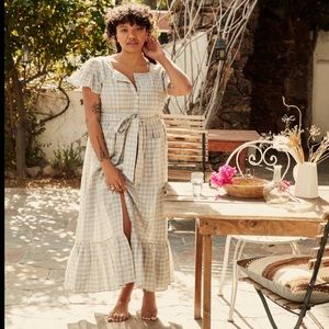 Doen Marfa Dress Meadowlark Plaid